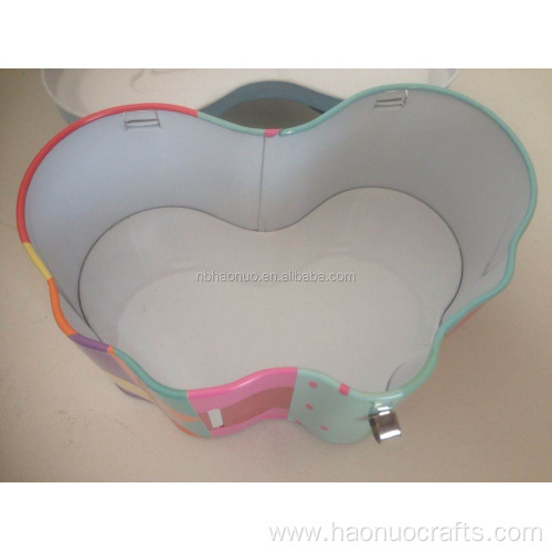 Hot sales iron transparent piggy bank Money-box